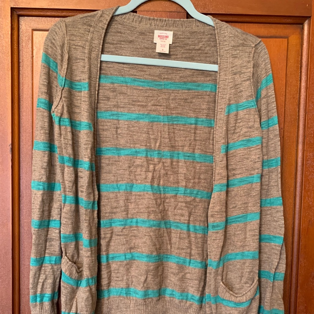 Target Striped Boyfriend Cardigan